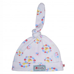 Piccalilly Organic CottonNursery Floral Baby Knot Hat