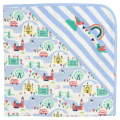 Piccalilly London Design Baby Blanket