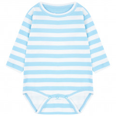 Baby Bodysuit - Blue Stripe
