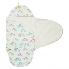 Piccalilly Towelling Newborn Baby Blanket