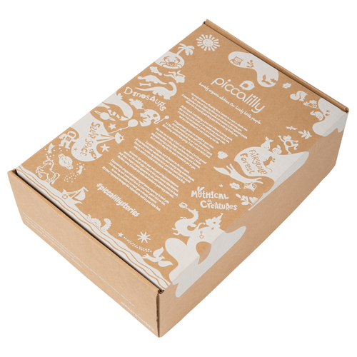 Piccalilly's gift wrap is fully recyclable and printed in Britain
